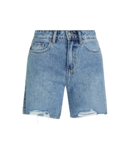 Ksubi Racer Distressed Denim Shorts
